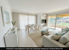 Appartement 3 pièces avec grande terrasse