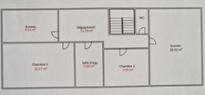 A vendre-Bretagne-Finistère sud-Poullan sur mer-maison-6 pièces-double garage-jardin-dépendance 