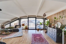 Côte Pavée / Guilhemery, T3/4 de 80m² en dernier étage avec terrasse et garage 