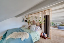 Côte Pavée / Guilhemery, T3/4 de 80m² en dernier étage avec terrasse et garage 