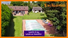 A 15 min de Verneuil, plongez dans votre piscine privée.