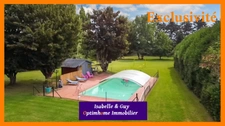 A 15 min de Verneuil, plongez dans votre piscine privée.