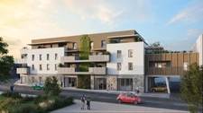 Superbe T2 de 46 m2 au dernier étage avec grande terrasse à Nîmes