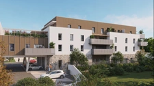 Superbe T3 de 63 m2au dernier étage avec terrasse d'exception de 73 m2 à Nîmes