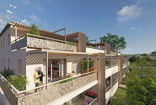 UZES (30)  Opportunité : Superbe F3 lumineux avec belle terrasse — Éligible TVA 5,5 %