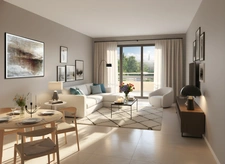 UZES (30)  Opportunité : Superbe F3 lumineux avec belle terrasse — Éligible TVA 5,5 %