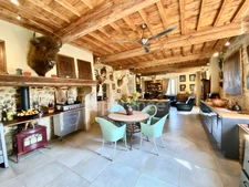 Between Uzès and La Roque-sur-Cèze, a Provençal Eden: 18th-century farmhouse & its private estate on 3.3 hectares