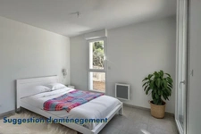 À NIMES (30) Appartement T3 à vendre avec terrasse et place de parking 