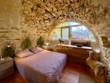 Between Uzès and La Roque-sur-Cèze, a Provençal Eden: 18th-century farmhouse & its private estate on 3.3 hectares