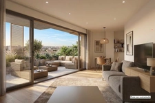 Superbe T2 de 46 m2 au dernier étage avec grande terrasse à Nîmes