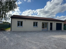 PAVILLON INDIVIDUEL DE PLAIN PIED - 3 CHAMBRES - GARAGE