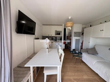STUDIO CABINE À SAINTE-CÉCILE À 100 M DE LA PLAGE AVEC TERRASSE