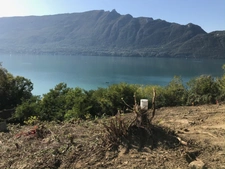 tresserve terrain 1844 m2  vue panoramique sur le lac du Bourget