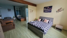 LE GRAND PRESSIGNY (Sud 37), belle maison de caractère composée de 3 logements indépendants et offrant 259 m² habitables pour 11 pièces, sur un terrain arboré d'environ 7 360 m².