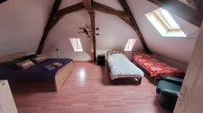 LE GRAND PRESSIGNY (Sud 37), belle maison de caractère composée de 3 logements indépendants et offrant 259 m² habitables pour 11 pièces, sur un terrain arboré d'environ 7 360 m².
