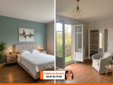 Mauprévoir centre, maison sur 2 niveaux offrant plus de 90 m² habitables avec 3 chambres, sur un terrain clos et arboré de 1 706 m²