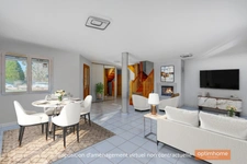 Très belle maison de 120m2 avec SPA extérieur, vue dégagée, garage double sur un terrain piscinable de 1500m2
