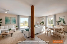 Très belle maison de 120m2 avec SPA extérieur, vue dégagée, garage double sur un terrain piscinable de 1500m2