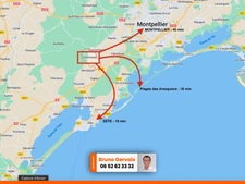 Terrain à bâtir de 600m2 avec chemin privatif, clôturé et viabilisé à Cournonsec