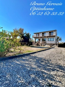 VILLA CONTEMPORAINE A OSSATURE BOIS  D'INSPIRATION WEST COAST A VENDRE A FRONTIGNAN