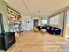 VILLA CONTEMPORAINE A OSSATURE BOIS  D'INSPIRATION WEST COAST A VENDRE A FRONTIGNAN
