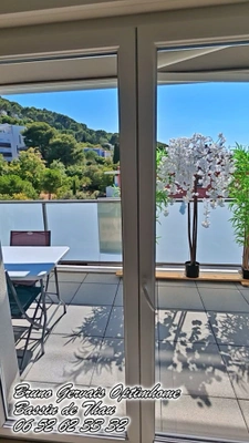 Sète Mont Saint-Clair | Appartement 4 pièces | Vue étang | Dernier étage | Terrasse | DPE A