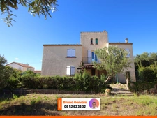 Rare maison à vendre 7 pièces sur terrain constructible de 1700m2 à MEZE 