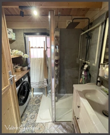 Maison en bois 2 chambres+ bureau sur terrain de 1489 m²