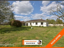 Montpon-Ménestérol Maison 4 chambres/2 salons et terrain 1ha