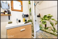  MENESPLET (24) Chalet bois avec dépendance, piscine et grand terrain clos proche Montpon-Ménestérol