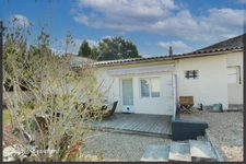 Guitres ( 33) Maison 2 chambres et jardin 