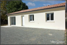 SAINT MEDARD DE GUIZIERES (33) Maison neuve de plain-pied – 110 m² – 3 CH dont suite parentale – DPE A – Tout à pied !