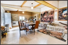  MENESPLET (24) Chalet bois avec dépendance, piscine et grand terrain clos proche Montpon-Ménestérol
