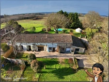 MONTCARET (24) Maison en pierres 250 m²