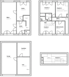 Hem La Vallée - Maison familiale en parfait état – 4 chambres – Jardin – Sous-sol complet 