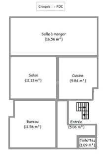 Hem Centre - Maison rénovée avec extension, jardin sud-ouest - 165 m2 utiles