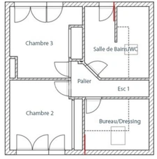 Hem proche Lannoy - Maison semi mitoyenne 104 m2 habitables