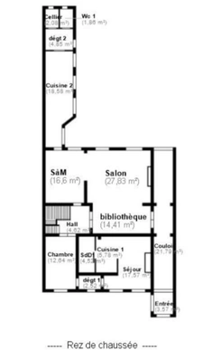 Lannoy limite Hem - Rare maison de maître 430 m2 habitables 12 pièces