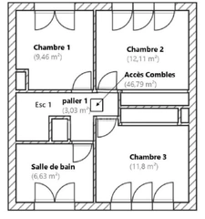 Hem La Vallée - Maison familiale rénovée – 3 chambres – Jardin – Sous-sol complet 