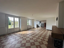 RIVES DE L'YON - Longère 94 m² sur 4240 m² avec grange indépendante 