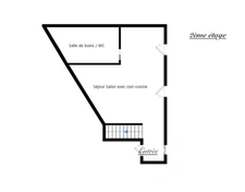 APPARTEMENT À VENDRE 2 PIÈCES CENTRE-VILLE HOULGATE CÔTE FLEURIE CALVADOS
