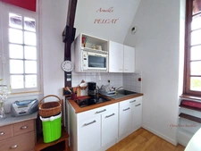 APPARTEMENT À VENDRE BEAU 2 PIÈCES 32M2 AVEC BALCON DERNIER ÉTAGE ET PLACE STATIONNEMENT 250M CENTRE HOULGATE CALVADOS 150 000€ 
