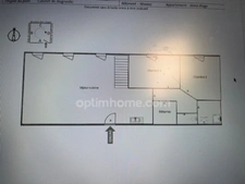 Beau duplex de 83,39 M² TYPE F4 lumineux vendu loué à Pontrieux