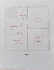 Maison individuelle en parfait état, surface habitable 122 m² sur terrain de 682 m²
