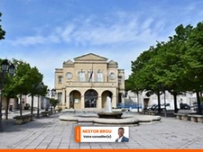 Maison ancienne à réinventer sur terrain à bâtir avec vue dégagée