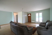 Maison plain pied à vendre 3 pièces LAMOTHE LANDERRON (33), 2 chambres, garage, terrain 2109m²