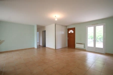Maison plain pied à vendre 3 pièces LAMOTHE LANDERRON (33), 2 chambres, garage, terrain 2109m²