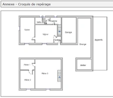 CORPS DE FERME Habitation + dépendances A RENOVER - 114m² - TERRAIN 3700m²