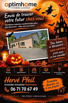 MAISON DE PLAIN-PIED A VENDRE EN VIAGER DE 4 PIECES - BEAUREPAIRE (38)