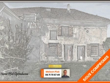 MAISON EN PISE A RENOVER - CHARME CALME ET POTENTIEL A ST PAUL D'IZEAUX